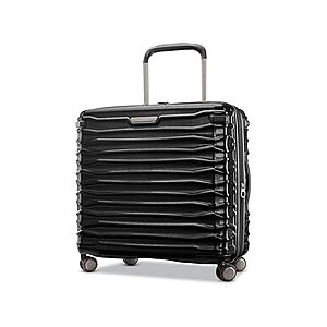 $69.99: Samsonite Stryde 2 Hardside Expandable with Double Spinner Wheels, Medium Glider, Stealth Black at Woot!