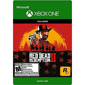 $13.49 | Red Dead Redemption 2 Xbox One [Digital Code] at Newegg