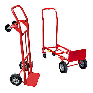 $76: Milwaukee 2-in-1 Convertible Hand Truck (600 lb. Capacity) + Free S&H at Walmart.com