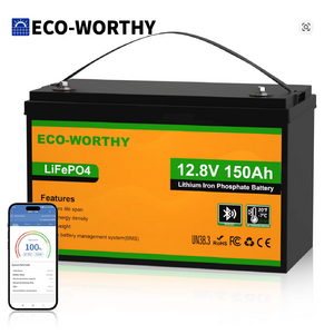 ECO-WORTHY 12V 150AH Bluetooth LiFePO4 Lithium Battery $111.11 + Free Shipping at AliExpress
