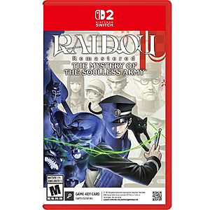 Raidou: Remastered – The Mystery of the Soulless Army Launch Edition - Nintendo Switch 2