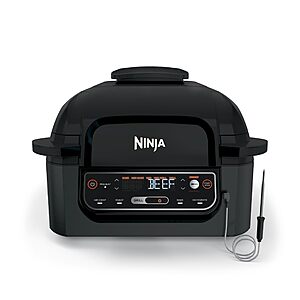 Ninja&reg; Foodi&trade; Smart 5-in-1 Indoor Grill With 4-Quart Air Fryer $179.99 + Free S&H at Amazon