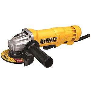 DEWALT Angle Grinder, 4-1/2 in., 11 Amp, 11,000 RPM (DWE402W) $79 + Free S&H at Amazon