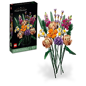 756 pcs Lego Icons 10280 Flower Bouquet Adult Toy Building Set $35.99 at Macy's