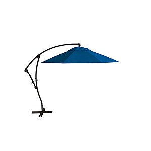 $76.99: California Umbrella 9' Round Offset Cantilever Umbrella 360&deg; Rotation (4 Colors, Solution Dyed Fabric) at Woot!