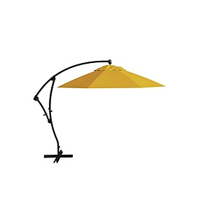 $59.99: California Umbrella 9' Offset Cantilever Patio Umbrella, Crank Lift, 360&deg; Rotation (Color Options) at Woot!