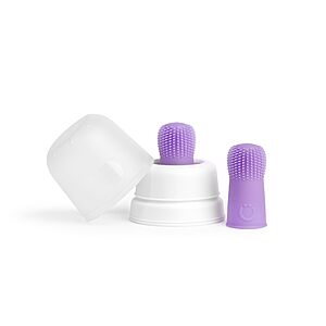 2 Pk Ubbi Baby Silicone Finger Toothbrush with Storage Case Purple $2.95 + Free S&H w/ Prime or $35+