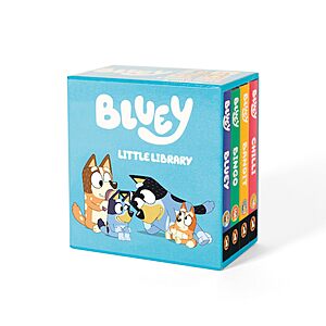 Bluey: Little Library 4-Book Box Set(1~3 years) $6.86 + Free S&H w/ Prime or $35+