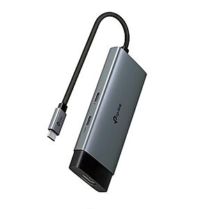 $12.08: TP-Link USB-C Hub 5-in-1 Multiport Adapter w/ 4K@60Hz HDMI & 100W PD at Amazon.com