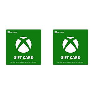 2 x Xbox $100 Gift Card (Email Delivery) $168 at Newegg.com