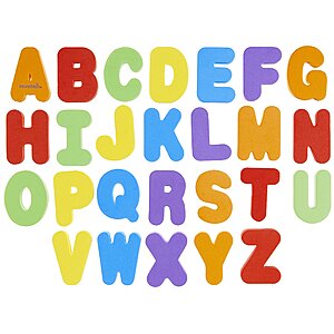 Munchkin&reg; Learn&trade; Bath Letters and Numbers 36pc Toddler Bath Toy $4.94 + Free S&H w/ Prime or $35+