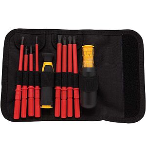 $22.47: DEWALT 10 Piece Vinyl Grip Insulated Screwdriver Set (DWHT66417) at Acme Tools