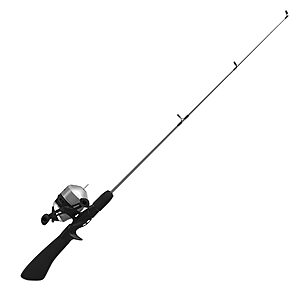 $29.10: Zebco 33 Dock Spincast Fishing Rod and Reel Combo 42" 1-Piece Rod with Bite Alert Silver at Amazon
