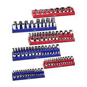 6 Pcs VEVOR Magnetic Socket Organizer Set $20.65 + Free Shipping at Vevor