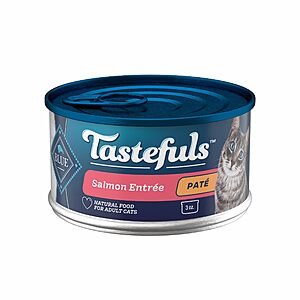 24 ct 3 oz Blue Buffalo Tastefuls Salmon Pat&eacute; Wet Cat Food $19.51 + Free S&H w/ Prime or $35+