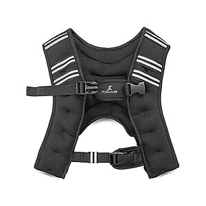ProsourceFit Exercise Weighted Training Vest - 10lb, Black $9.99 + Free S&H w/ Prime at Woot!