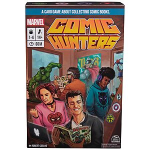 $9.17: [AC]Marvel Comic Hunters Strategy Card Game, 1&ndash;4 Players, Ages 14+ at Amazon