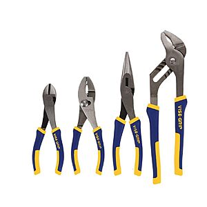4-Piece IRWIN VISE-GRIP Pliers Set (2078707), Blue $37.32 + Free S&H at Amazon