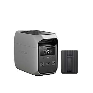 EcoFlow Delta 3 Classic + Magnetic Charging Power Bank