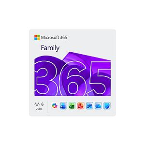 Microsoft 365 Family | 15-Month Subscription, 1TB OneDrive Cloud Storage | NordVPN Basic, Premium VPN Service $89.99