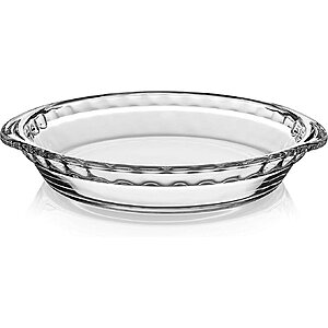 Libbey 9.5" Baker's Basics Deep Pie Dish $3.68 + Free Shipping w/ Walmart+ or on $35+