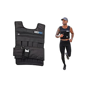 Woot! Home Gym Equipment: RUNFast 40lbs Pro Weighted Vest $33 & More + FS w/ Prime