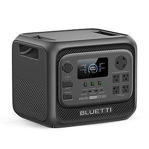 Prime Members: Bluetti Elite 300 2400W/3014Wh LiFePO4 Portable Power Station $939.06 + Free Shipping