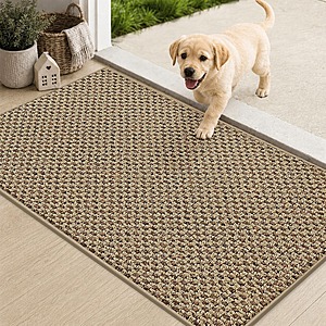 COSY HOMEER 17"x30" Non-Slip Door Mat Entryway Rug (Various Colors) $8 + Free Shipping w/ Prime