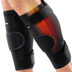 CAMBIVO 2-Pack Adjustable Calf Compression Wraps (L or XL) $15 + Free S&H w/ Prime