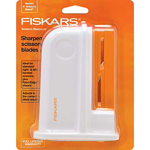 Fiskars Universal Scissors Sharpener $11.43 + Free Shipping w/ Walmart+ or on $35+