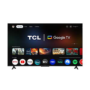 50" TCL Q Series QLED 4K UHD Smart Google TV (50Q51K) $238.00 + Free Shipping w/ Walmart+ or on $35+