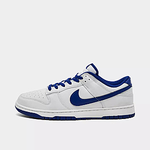 Nike Men's Dunk Low Retro Casual Shoe (Summit White/Summit White/Deep Royal Blue, 8-11.5,14) $70 + Free Shipping $75+