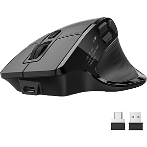 Acer Wireless Bluetooth Ergonomic Rechargeable Mouse w/ OLED Screen (Pairs up to 4 Devices) $27.49 + Free Shipping