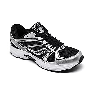 Saucony Men's Ride Millennium Casual Sneakers (Black/Silver, 9-12) $37.50 + Free Store Pickup at Macy's or Free Shipping on $39+