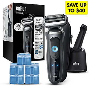 Sam's Club Members: Braun Men's Series 7 7189cc Electric Shaver w/ SmartCare Center & 4 Refill Cartridges $109.98 + Free S&H w/ Sam's Plus Membership