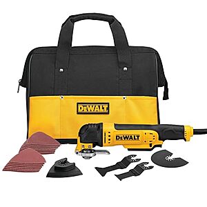 DEWALT 3-Amp Oscillating Multi-Tool Kit (DWE315SK) $99.00 + Free Shipping