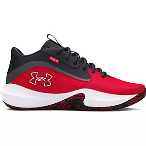 Under Armour Men's Lockdown 7 Basketball Shoes (Black Red, 8,10.5,13 or Black/Gold, 15) $19.25 + Free Shipping on $49+