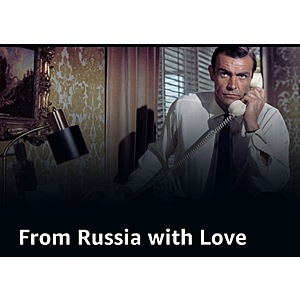 AppleTV: From Russia with Love Or Goldfinger Digital movie $4.99