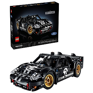 Technic 1966 Ford GT40 MKII Race Car Building Set 42223, 793 Pieces $52.49