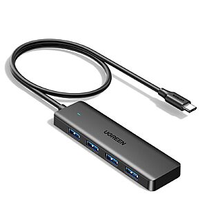 UGREEN USB C Hub, 4 Ports USB A Splitter Ultra-Slim USB Expander for Mouse, Keyboard $8.09 & More + Free Shipping