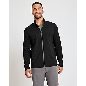 Jockey Men's EverActive Mixed Media Jacket $9.79 (Black, Various Sizes) + Free Shipping