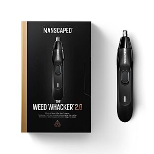 Manscaped The Weed Whacker 2.0 USB-C Rechargeable Ear & Nose Hair Trimmer $18 + Free Shipping