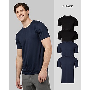32 Degrees 4-Pack Men's Crew Neck T-Shirts (Various Colors) $17.99 + Free Shipping on $23.75+ Orders