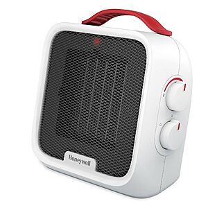 Honeywell 1500W UberHeat 5 Portable Ceramic Space Heater w/ Adjustable Thermostat $10 + Free Shipping