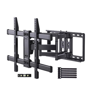 MountFTV Full Motion TV Wall Mount Bracket for 37-90" 4K Flat Curved TVs (Holds up to 132lbs) $25 + Free Shipping