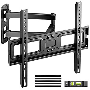 MountFTV Full Motion Long Arm TV Wall Mount for 26-65" TVs (Holds up to 88 lbs) $13 + Free Shipping w/ Walmart+ or $35+ Orders