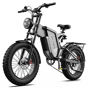 EKXBIKE X20 20" 2000W Peak Off-Road Electric Bike w/ 31MPH Top Speed & Up to 87Mi Range $770 + Free Shipping