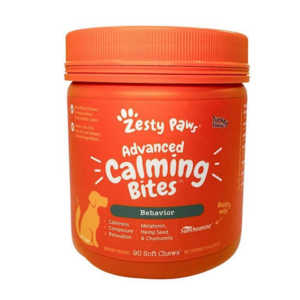 90-Ct Zesty Paws Healthy Dog Chews Calming Bites $8 + Free Shipping