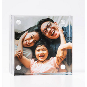 Walgreens Photo: 3-Pack 2x2 Acrylic Photo Block $9.99 + Free Store Pick Up