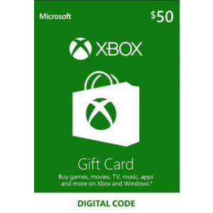 $50 Xbox eGift Card (Digital Delivery) for ~$42.99
